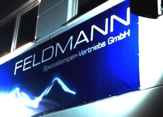 April 1995 trat sein Sohn Michael Feldmann in die Firma ein. Am 21. Dezember 1999 wurde die "Firma Burghard Feldmann" in die "Feldmann Speziallampen-Vertriebs GmbH" umfirmiert.