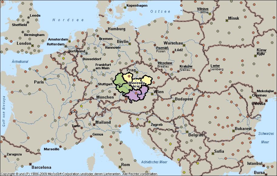 Europaregion Donau Moldau: notwendige Ergänzung in der europäischen Regionalpolitik Europe 2020 smart /