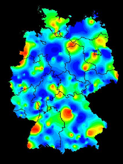 3.2. Information der AGI für Berlin, Brandenburg und Deutschland Praxisindex Region Berlin Brandenburg 6 Der Praxisindex basiert auf Daten zu akuten respiratorischen Erkrankungen der aktuellen Saison