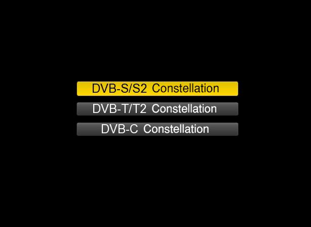 S2, DVB-T / T2 und im DVB-C SETUP. 5.