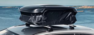 ZUBEHÖR VOLVO SERVICES 42 43 Dachbox Dynamic Dachbox Expandable, Volumen minimiert Dachbox Expandable, Volumen maximiert Volvo LEASING Dank günstiger monatlicher Raten und flexibler Zusatzprodukte