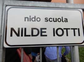 Die Einrichtung wurde nach der italienschen Politikerin Leonilde Nilde Iotti benannt. Nilde Iotti war Mitglied des 1. Europäischen Parlaments und Präsidentin der Abgeordnetenkammer.