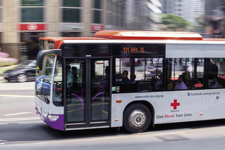 In Singapur setzen die Verkehrsbetriebe mit dem Mercedes-Benz Citaro auf den erfolgreichsten Stadtbus aller Zeiten und