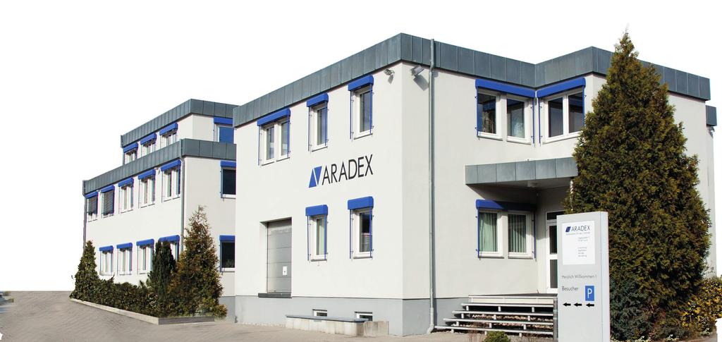 ARADEX AG ARADEX wurde 1989 gegründet und ist Pionier auf dem Gebiet der hochperformanten
