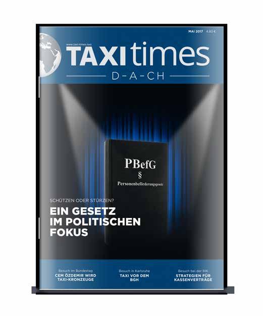 KURZCHARAKTERISTIK Taxi Times Berlin - ist ein eigenständiges regionales Magazin für das Taxigewerbe der Bundeshauptstadt.