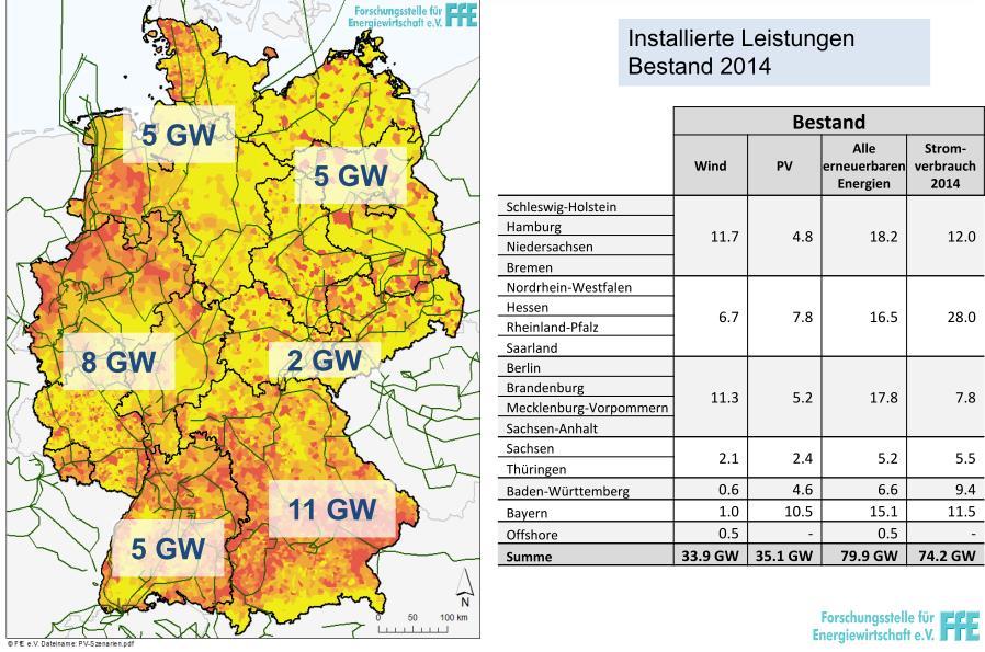 Photovoltaikanlagen in Deutschland