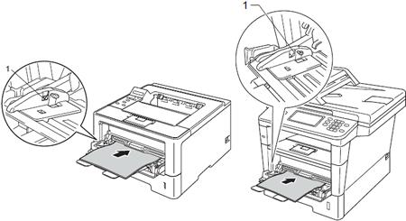 Papierstau beseitigen Wenn ein Papierstau im Gerät auftritt, bleibt das Gerät stehen. Überprüfen Sie die LED Anzeige Ihres Brother Druckers.