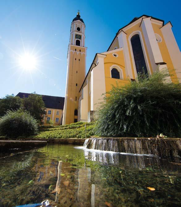 Kloster Ochsenhausen 5 Die Klosterkirche freie Besichtigung von April bis Oktober Montag