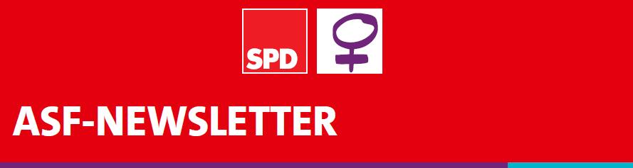 neuem Vorstand Veranstaltungshinweis der ASF Bayern Wir gratulieren In eigener Sache Postkarten zum Equal Pay Day Termine Unsere Pressemitteilungen