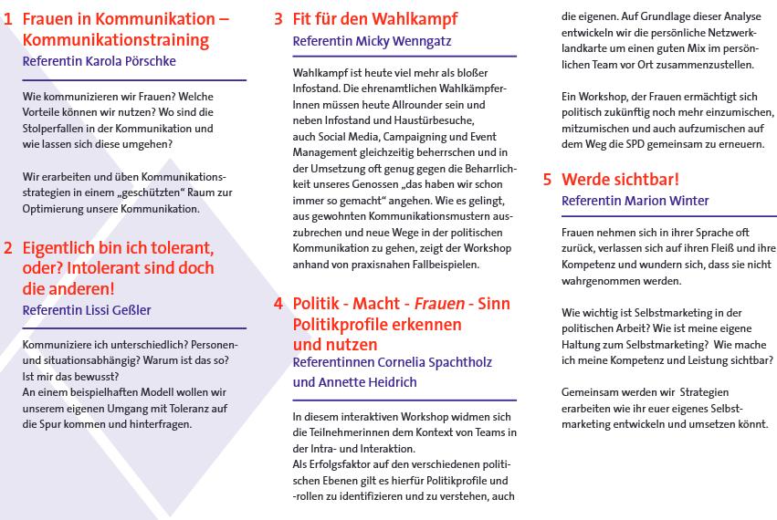 Seite 8/9 Veranstaltungshinweis der ASF Bayern.