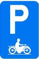 E9g Vorschriftsgemäßes Parken auf der Fahrbahn E9h Parken nur für Wohnmobile erlaubt E9i Parken nur für Motorräder erlaubt a) Eine Aufschrift kann Folgendes anzeigen: - die Höchstdauer, während deren