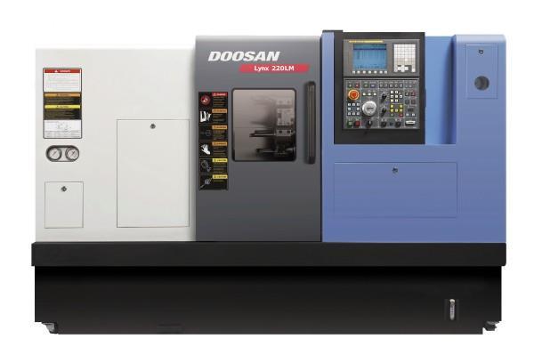 CNC-Drehmaschine Doosan Puma 240C: - angetriebene Werkzeuge - max