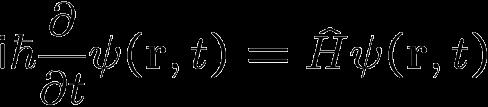 Photoeffekt Doppelspalt Welle-Teilchen Dualismus- Atommodelle - Schrödingergleichung partielle Differentialgleichung für Wellenfunktion Problem: konzeptionell
