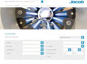 Seit Ende 2017 steht den Besuchern auf der Homepage der Jacob GmbH der Produktfinder zur Verfügung.
