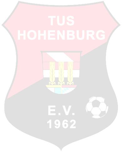 TuS Hohenburg - Vereinsinfo Gründungsjahr: 1962 Vereinsfarben: rot & schwarz Mitgliederzahl: ca. 300 Telefon Sportheim: 09626/605 Adresse: Sportplatzweg 1 92277 Hohenburg Internet: www.tus-hohenburg.