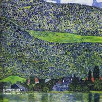 Gustav Klimt, Litzlberg am Attersee, um 1915 Privatbesitz 9 Sie kommen selbst ursprünglich aus der Region Attersee. Was macht Ihrer Meinung nach den Zauber des Attersees aus?