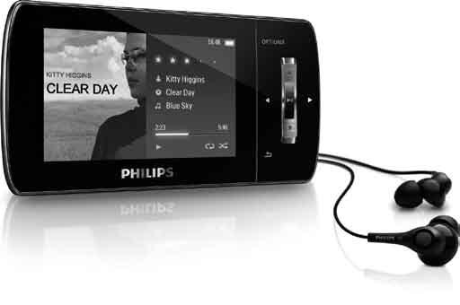 Philips GoGear Audio-Player SA1MUS04