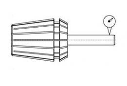 Vorteile Bei den herkömmlichen, geschlitzten Spannzangen beträgt der Rundlauffehler von 0,005 mm bis 0,020 mm.