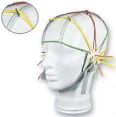 Austauschteile zu Nihon-Kohden-Haube 1144-008488 Ohrhalterung für Universal EEG-Haube 2366 Ersatzschlauch, transparent, Meterware BE0008 Kinnriemen für Universal EEG-Haube GVB EEG-Haube, Typ