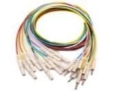 145123 EEG-Leitung, 2mm/1,5mm DIN-Stecker, Länge 100cm Verbindungskabel passend zu Subdermalnadeln und NEUROTAB-Elektroden VE 10 Stk.
