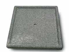 Granit Blumentrog G10012GRAU D = 46 cm, H = 23 cm, 70 kg.
