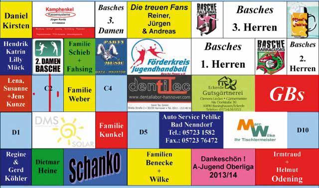 s Stadtsparkasse Barsinghausen Gut, wenn sich Kompetenzen ergänzen: Grundschulliga Barsinghausen Handball-AGs und Frühlingsspielfest Besuch bei den RECKEN am 13.