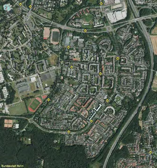 Eckdaten städtisches Grundstück Fahrenheit-/ Riemannstraße (ca. 3.