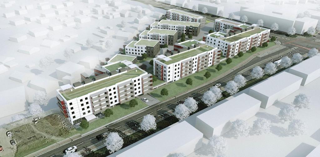 ToM- ein integratives und Innovatives Wohnprojektein Muster des 4- Säulenmodells 166 neue Wohnungen 50 %.