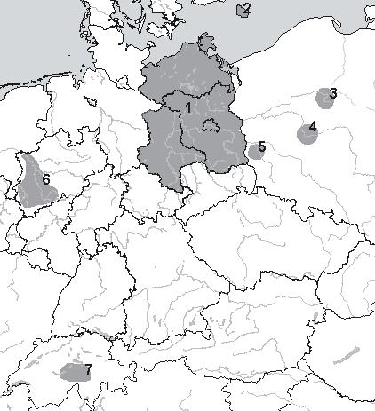 Mitt. florist. Kart. Sachsen-Anhalt (Halle 2000) 5: 3-137 5 angegeben (NEUMANN & POLATSCHEK 1972, CHMELAØ 1979, BÜCHLER 1985 und 1986). Für die Art Salix caprea L.