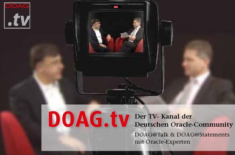 DOAG.tv Viele neue Interviews und