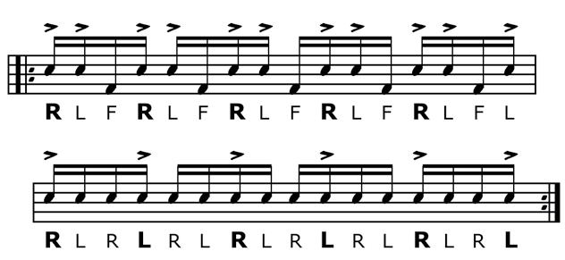 Vorwort 2 Zur Arbeit mit diesem Buch Beispiel 1.1 (Rhythmik auf der Snare) 2.