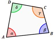 M 7.6 Winkelsummen Dreieck Viereck In einem Dreieck beträgt die Summe der Innenwinkel 180. α + β + γ = 180 In einem Viereck beträgt die Summe der Innenwinkel 360.