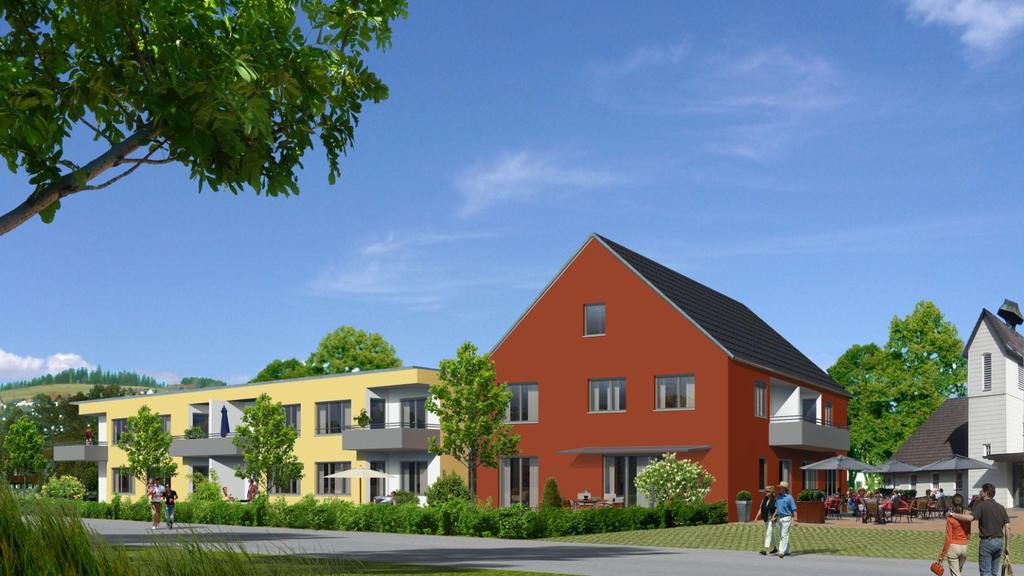 Projektbeispiele der FWD Hausbau GmbH Vöhrenbach - Betreutes Wohnen Planung FWD
