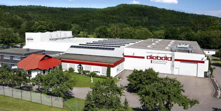 t In 1952, young entrepreneur Helmut Diebold founded the Helmut Diebold precision machine shop which later became the Diebold Goldring Factory.