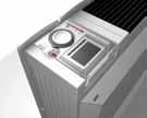 .CM Wandmontierter Gebläsekonvektor zum Heizen und Kühlen mit integriertem Thermostat Maximale Vorlauftemperatur im Kühlbetrieb