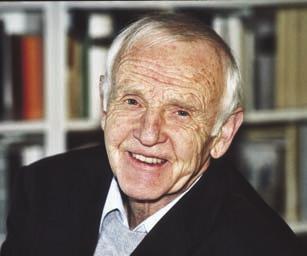 Mit Max-Herrmann-Preis geehrt: der Schriftsteller Günter de Bruyn Während des Neujahrsempfangs wurden zahlreiche Buchpatenschaften vergeben.