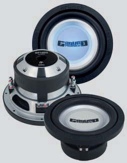 GROUNDPOUNDER GP subwoofers are great for vented and sealed enclosures, especially suitable for spare wheel recesses.
