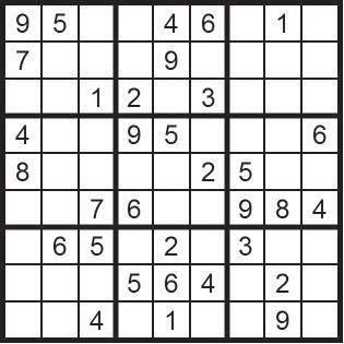 Sudoku Level: sehr