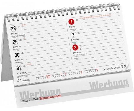 53 Tischkalender Kalendermacher A5 Tageseinteilung mit Drahtspirale