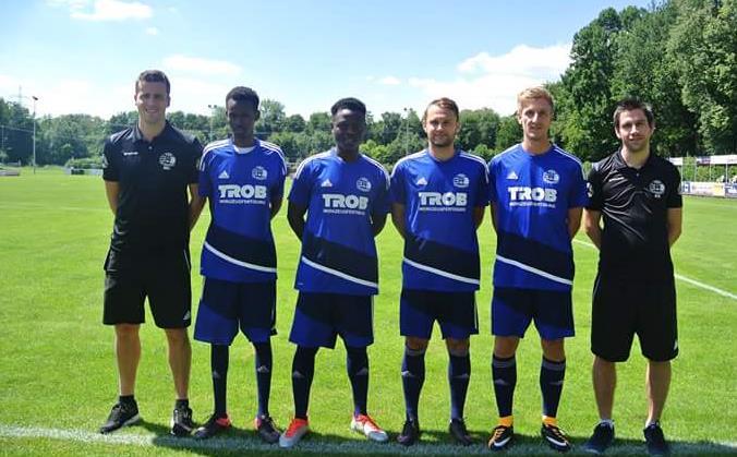 TSV I: Die Neuzugänge (von links nach rechts: Co-Trainer