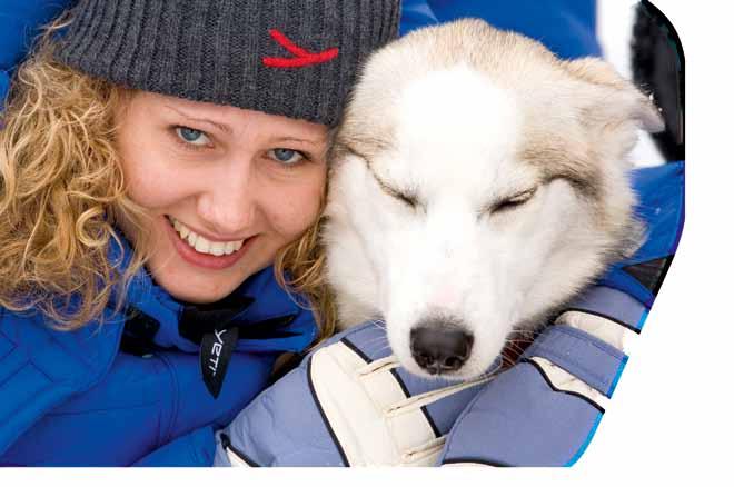 huskytrack 500 Hundeschlittentouren in Schweden Finnland