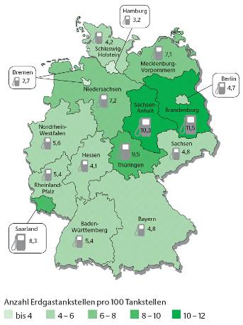 Ausreichende Infrastruktur.