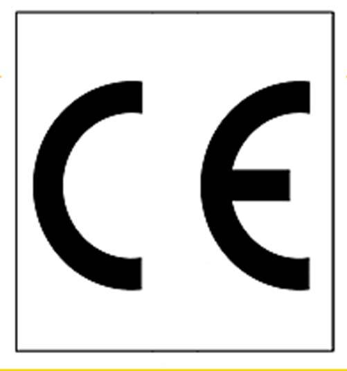 CE- Kennzeichnung Mit der Kennzeichnung erklärt der Hersteller oder EU-Importeur gemäß EU-Verordnung dass das Produkt den geltenden