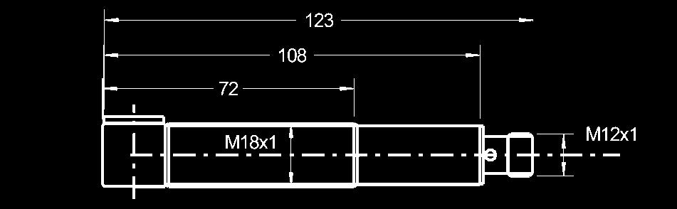 C bis +60 C Druckbereich ~ 900 1100 mbar abs Schutzklasse IP67 Messing, vernickelt; PA Anschluss Stecker: M12x1; 4-polig Spezifi