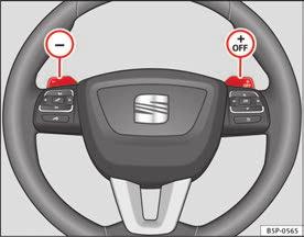192 Fahren Schalten mit Tiptronic* Mit der Tiptronic kann der Fahrer manuell schalten. Abb.