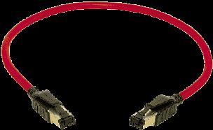 gewinkelte Varianten verfügbar Verfügbar mit SERCOS III flexibles oder schleppkettenfähiges Kabel Multiport-Umspritzung für sehr enge Buchsenkonfigurationen