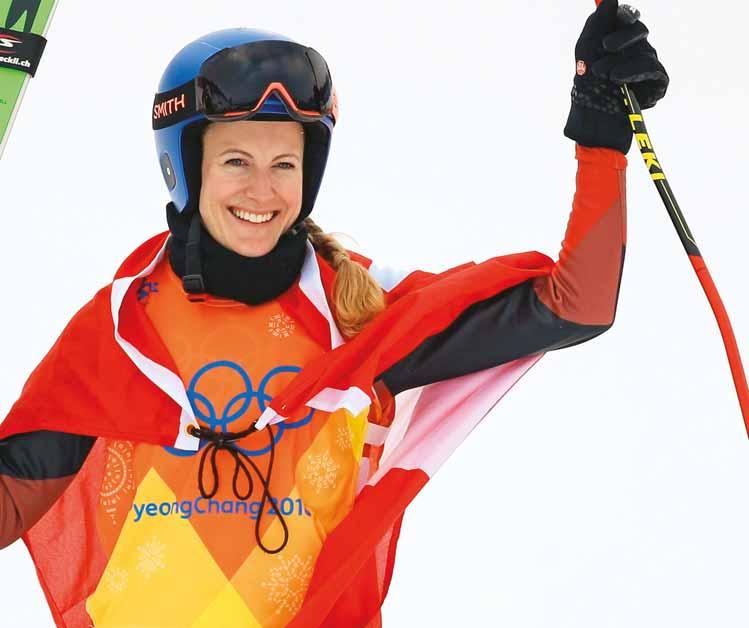 FOTO: GEPA DAS WARTEN HAT EIN ENDE Bei ihrer dritten Olympia-Teilnahme gewann Skicrosserin Fanny Smith die