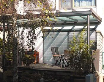 Terrassen-Überdachung Wetterschutz zu jeder Jahreszeit Weil kein Haus wie das andere ist, ist auch jedes