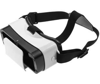 Skalierbarer Fokus und Pupillenabstand Elastisches Drei-Punkt Band 105 ADVENTURE Platz für Ihre Marke Leichte Bedienbarkeit Asphärische, optische Linse VISION Erleben Sie mit VISION Virtual Reality