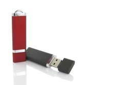 USB 103 USB-Stick mit Verschlusskappe und großer Werbefläche in fünf lebendigen Standardfarben.